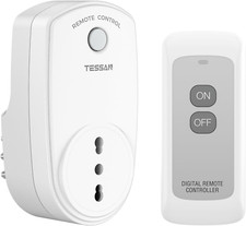 Presa Telecomandata Con Telecomando, Presa Di Corrente Radiocomandata Con Portat