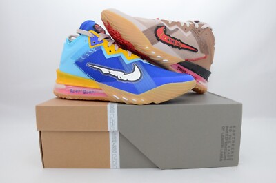 Nike メンフィス・グリズリーズ#18 WATANABE Size 10.5 - Nike Space Jam x LeBron 18 Low Wile E. x