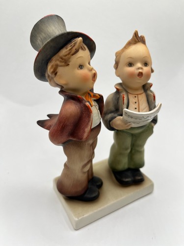 "Duet" Goebel Hummel 6" Figurine #130 TMK2 Two Boys Singing VINTAGE - Picture 7 of 11