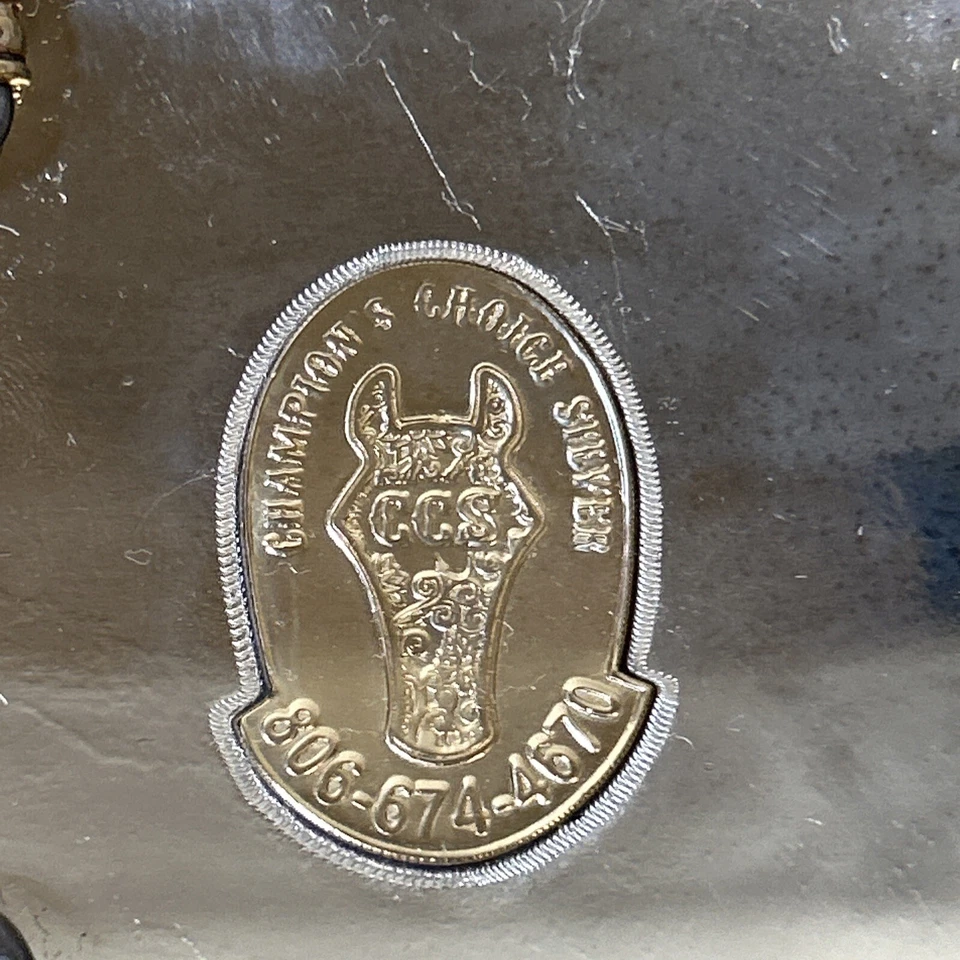 De colección Raro Hebilla Arcacontinental CocaCola Champion Choice Premio de Plata Foto 3 de 3