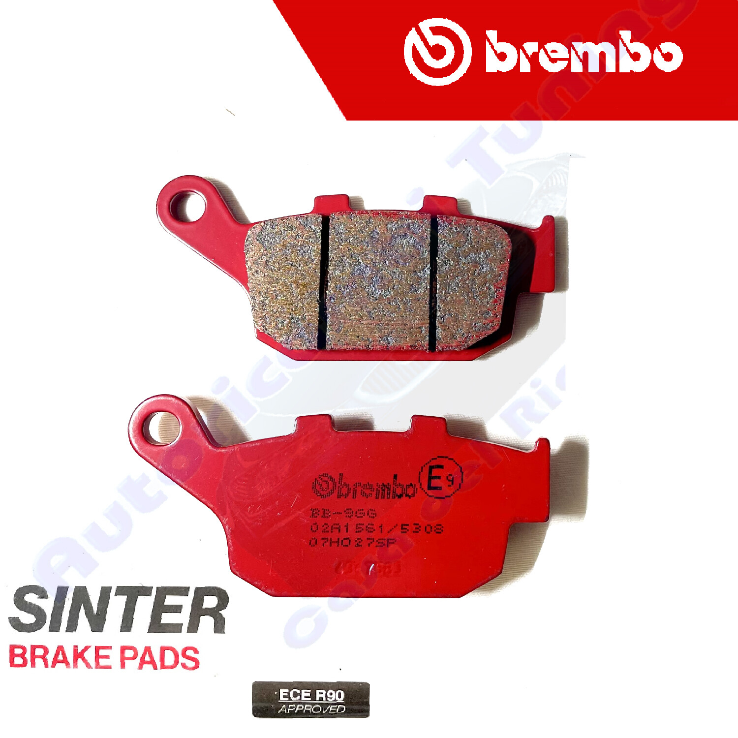 Pastiglie Freno Brembo Sinter Posteriori Per HONDA CB 500 F PC58 500 2017>2018
