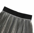 Alice + Olivia Women's Danica Sunburst Pleated Mini Skirt Silver Sz. 0 — photo 7