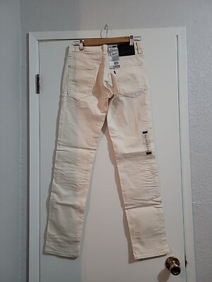 Levis 511 Jeans Mens 29x32 Khaki Tan Slim Fit Straight Leg Black Tab Denim  Pants