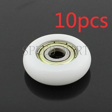 10 pcs D Nylon Plastic Embedded 625 Groove Ball Bearings 5 23 7mm Guide Pulley