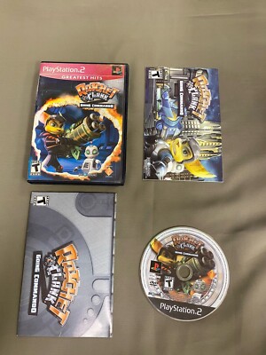 Ratchet & Clank: Going Commando (Sony PlayStation 2 Tested Complete With Manual