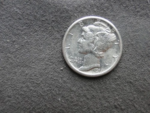 New Listing1917-S Mercury Dime  26-1370