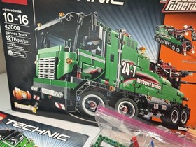  Lego 42008 Service Truck Towing Car TECHNIC Power Functions 