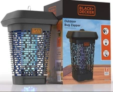 BLACK+DECKER Bug Zapper Indoor/outdoor - Mosquito, gnats, flies 