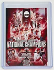 Oklahoma Sooners Limited Artist Signed "2026 CWS Champions" Trading Card 1/10