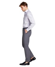 Michael Kors Mens Classic fit Cotton Dress Pants 38 / 34 Grey Solid