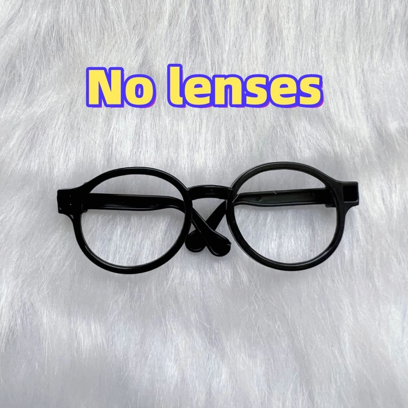 17cm Labubu Headphone Doll with Glasses for V1 V2 V3 Decoration