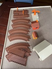Vintage 1972 Mattel Train Set, Buildings/ Tracks/ Platform See Photos