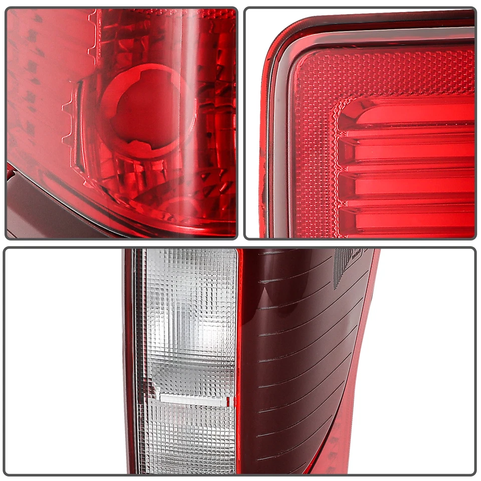 Left+Right Taillights Assembly Red For 2022-2020 Ford F-250 F350 F450 Super Duty - Image 4 of 4