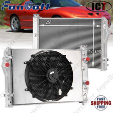 3-row Radiator Shroud Fan For 1993-2002 Chevy Camaro Pontiac Firebird 5.7l V8 Us