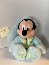 Disney Store Mickey Mouse Easter Bunny Plush Toy 2017 NWT