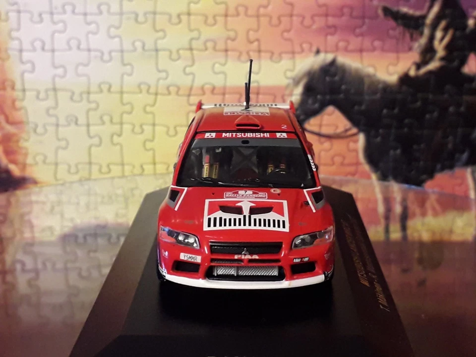 ixo ram054 mitsubishi lancer wrc rally sanremo 2001 T.MAKINEN 1:43 - Immagine 2 di 4