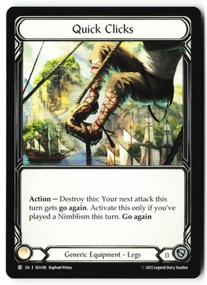 Flesh And Blood Quick Clicks - High Seas - NM
