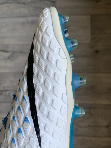 Scarpe da calcio Nike Hypervenom Phantom 3 Elite bianche blu tacchetti US10,5 - Foto 13 di 23
