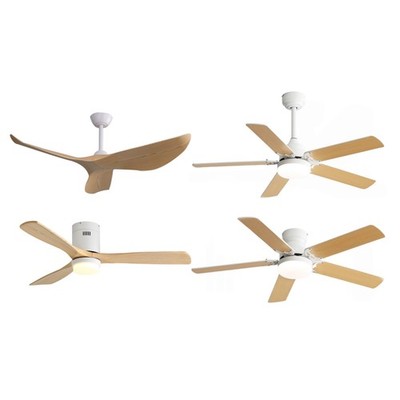 Sofucor Ceiling Fan With 6 Speed Dimmable LED Remote Setting Timer DC Motor
