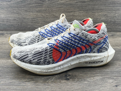 Nike Men's Pegasus Turbo Running Shoe Size 7 White Blue DM3413