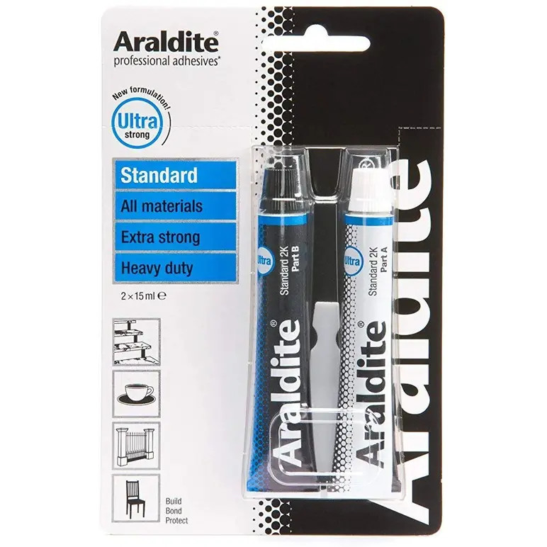 Araldite 2-Tubes Standard Epoxy, 15 Ml - Image 4
