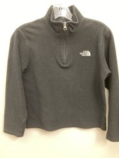 The North Face Boys Fleece Pullover Black Size 10-12