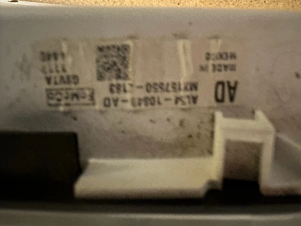 Painel de instrumentos velocímetro 2010 2011 Ford Ranger MT 188.258 milhas - Imagem 3 de 3