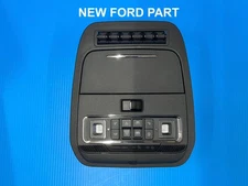 NEW 2023-2026 FORD F250 F350 PLATINUM ROOF OVERHEAD CONSOLE W AUXILIARY SWITCHES