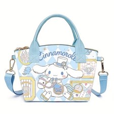 NEW CINNAMOROLL ADJUSTABLE MINI FAUX LEATHER HANDBAG SHOULDER BAG PURSE ~ HORSE