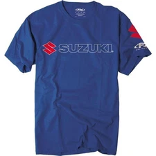 Factory Effex Suzuki Team Tee | Blue | Sz L