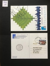 75 Jahre Messe Essen 1988 -2 Ausstellungskarten Finnland Aland