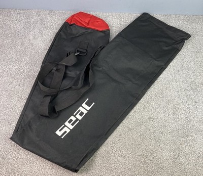 Seac Hide Speargun Bag Black Canvas Shoulder Strap Model 0920020000000A