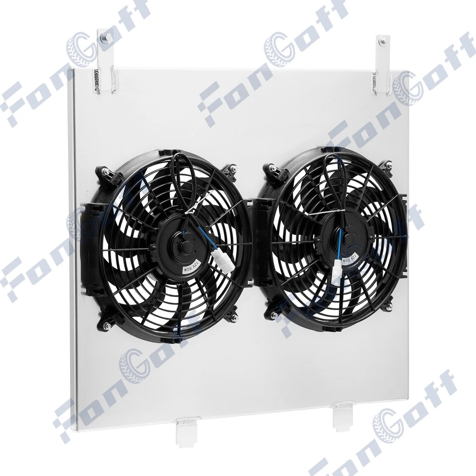 Aluminum Shroud Fan For 2004-2012 Nissan QX56 Titan 2005-2015 Infiniti Armada - Image 4 of 4