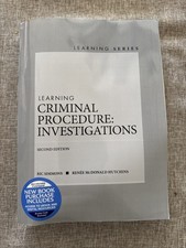 Learning Criminal Procedure Investigations By Renee Hutchins And Ric... Learning Criminal Procedure Investigations By Renee Hutchins And Ric...