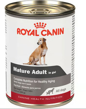 Royal Canin Canine Health Nutrition Mature in Gel Wet Dog Food 13.5oz. Free Ship