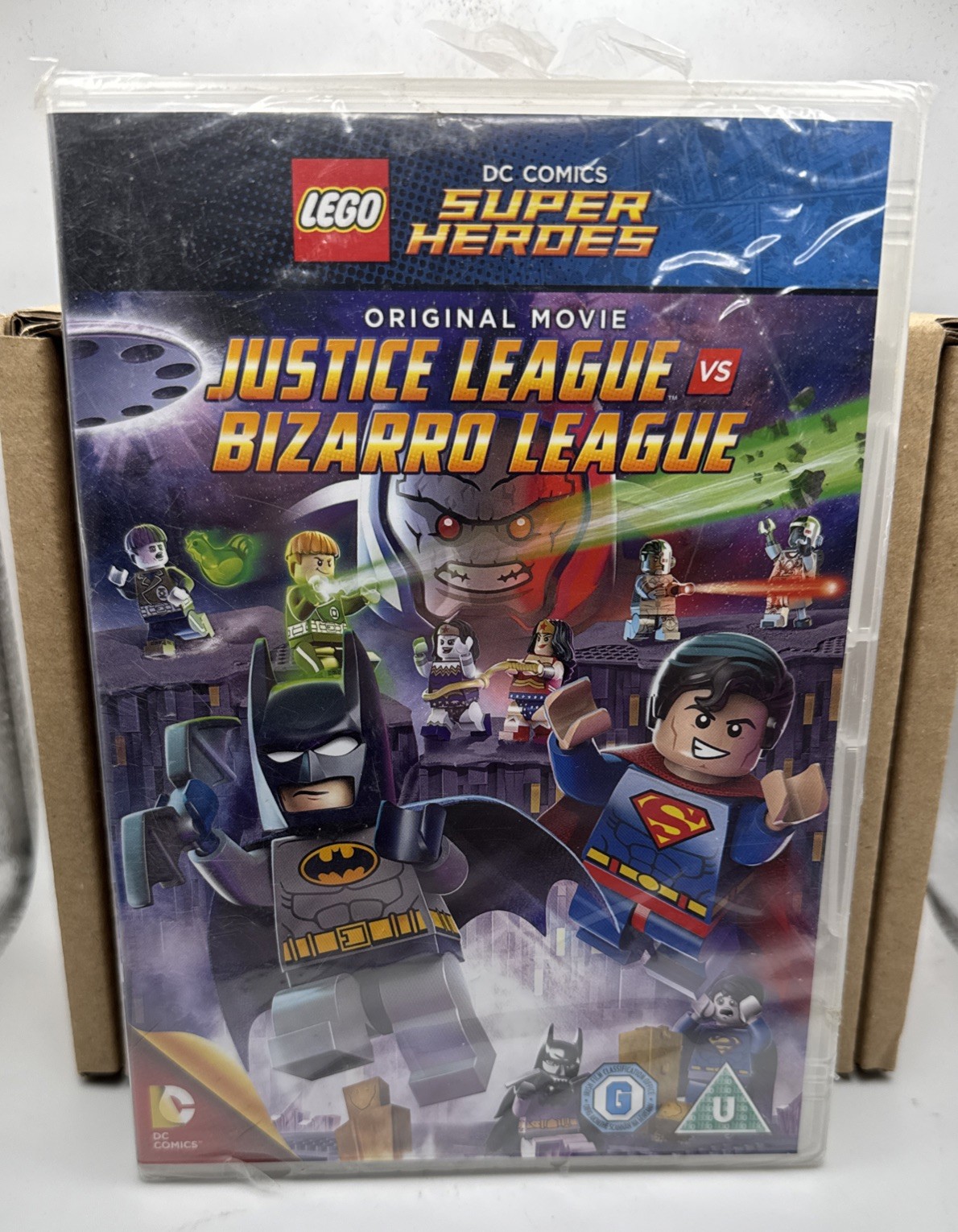 LEGO: Justice League Vs Bizarro League DVD (2015) Brand New & Sealed **FREE P&P*