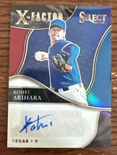 2021 Select X-Factor Signatures TriColor Prizm /49 Kohei Arihara Auto RC Texas