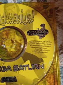 SEGA SATURN PANDEMONIUM! Rare Collectible Saw 