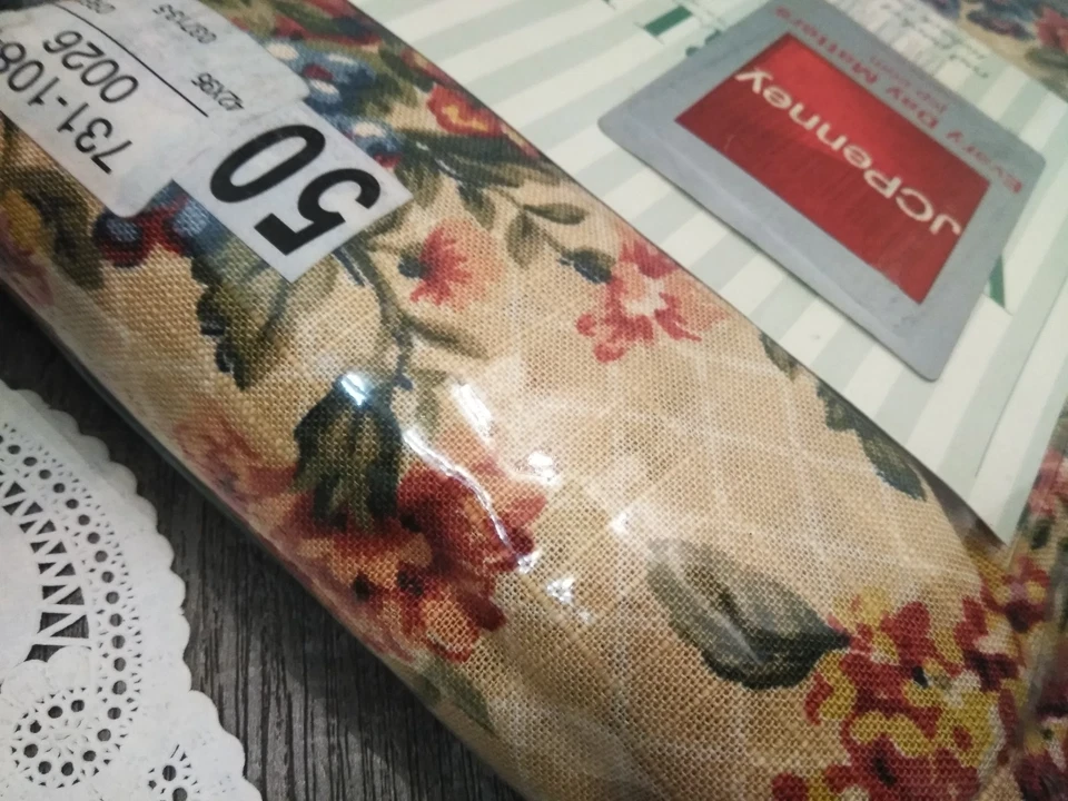 Painel de bolso Waverly Drapery Rod (1) e camadas de bolso de haste 60" (2) SAISON-CREME - Imagem 3 de 4