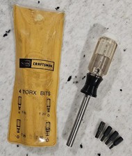 Craftsman Torx Magnetic Screwdriver Tool No. 9 41401 W Case Usa Vintage Sears