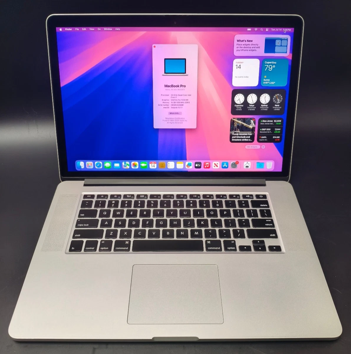 2015 Apple MacBook Pro Laptops for sale | eBay