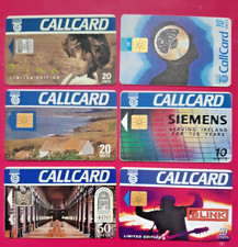 6 Telephone Cards IRELAND EIRE Collection Mixed Lot A56