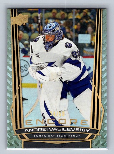 Andrei Vasilevskiy #E-61 2025 Upper Deck Encore card
