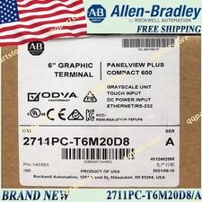 New in Box 2711PC-T6M20D8/A PanelView Plus6 Touch Terminal 2711PCT6M20D8 serA US
