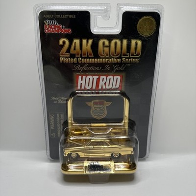 RACING CHAMPIONS 24K PLATED EDITION HOT ROD 1 OF 9 998 3.25