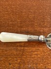 Antique Edwardian Novelty Bookmark MOP Silver Crisford Norris Birmingham England — photo 3