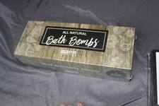 Brubaker All Natural Bath Bombs Gift Set 3 Pack Vegan New Sealed Relax Refresh