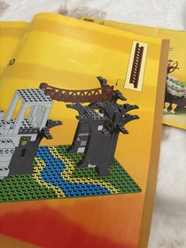 Vintage Lego Castle Forestmen 6066 6071 (near complete w manuals, see below)