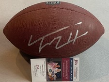 CINCINNATI BENGALS- TREY HENDRICKSON AUTOGRAPH WILSON NFL FOOTBALL JSA CD05102