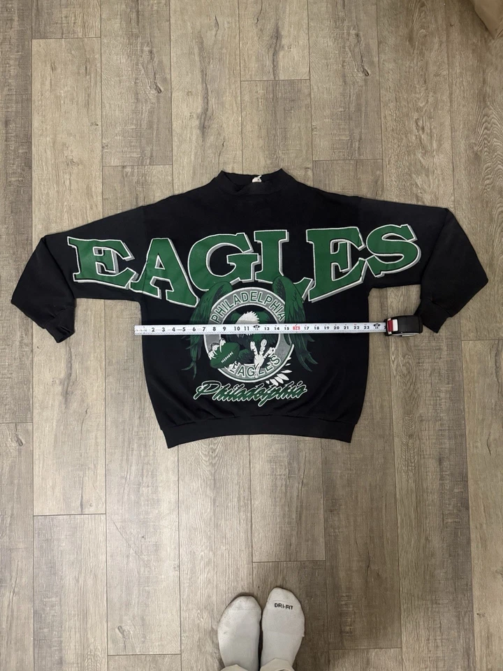 Vintage Philadelphia Eagles Spellout Pullover - Image 3 of 4
